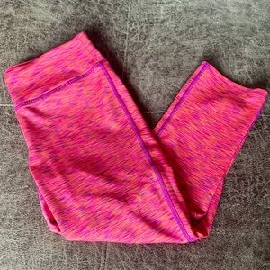 Forever 21 Pink and Purple Workout Leggings!